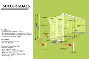 Buts de football en alliage d'aluminium - Product Image 4