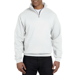 Sweat-shirt à col zippé, impression en relief, style demi-zip, pour collections de marques de mode, vente en gros - Product Image 1