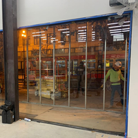 CE SGCC Vitrine Verre trempé clair Grande taille Façade du magasin Grandes feuilles de verre Façade du magasin
