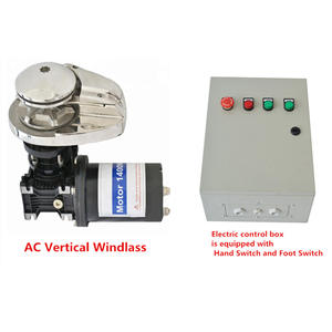 Cabrestante Vertical de acero inoxidable pulido de alta calidad al por mayor de fábrica, cabrestante eléctrico de 2KW y 3KW para barco - Product Image 2