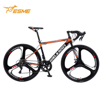 Vélo de route à cadre en aluminium 29er à bon prix avec conception spéciale et frein à disque hydraulique à travers l'axe vélo de route pour hommes cyclisme