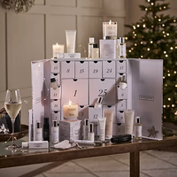Cosmétiques de luxe personnalisés arrivée calendrier de l'avent boîte-cadeau vernis à ongles extension de cils cosmétiques surprise aveugle