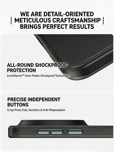 เบงค์ส ลูซิด อาร์เมอร์ สลิมเคสโทรศัพท์ TPU สำหรับวีโว่ X300&เอ็กซ์ 300 โปรเคลือบทรายแบบด้านกันกระแทก ช่องตัดกล้องที่แม่นยำ - Product Image 4