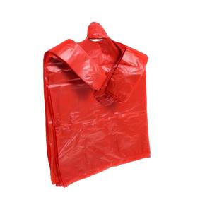 ถุงขยะพลาสติกหนาพิเศษ 50 ชิ้น ยี่ห้อ Huamaohengchun สำหรับห้องครัวและห้องน้ำ แบบเสื้อกั๊กสีแดง รองรับการใช้งานได้หลากหลาย - Product Image 1