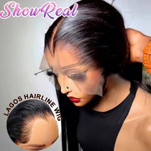 Perruques de Cheveux Humains Bruts Indiens sans Colle Ligne Frontale HD Lagos, Vente en Gros, Perruques Alignées avec Cuticules, Lisses Comme des Os, Fournisseurs de Perruques - Product Image 1