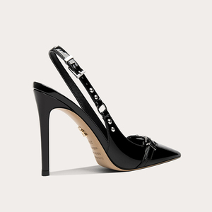 Lily Wei Twilight Elegant Black One-Strap Tacones altos <span class=keywords><strong>Sandalias</strong></span> de mujer de gama alta con estilo sexy - Product Image 4