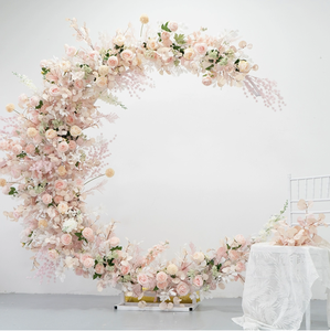 Decoración para Propuesta de <span class=keywords><strong>Matrimonio</strong></span>, Arco de Luna, Escenario Floral, Fondo para Fotografía en Vivo, Simulación de Ventana Floral - Product Image 1