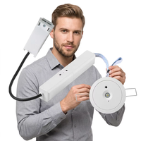 DALi2 LED Notfall-Downlight mit Manueller und Selbsttest-Funktion, Hoher Lumenwert 200lm, CB CE-Zertifiziert für Zuhause, Wohnung, Büro, Hotel, Flur