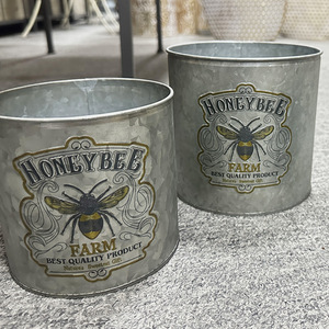 ถังโลหะสำหรับปลูกต้นไม้ในลานระเบียงทำจากเหล็กกัลวาไนซ์ออกแบบได้ตามต้องการ - Product Image 3