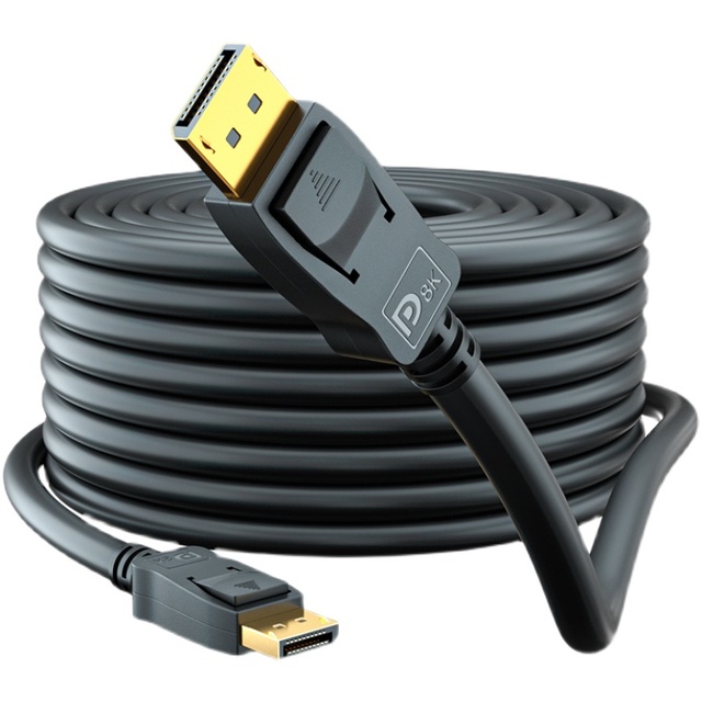 Cost-effective PVC 1.4v DisplayPort Cable 8K DP to DP 4K120Hz 32.4Gbps 8K60Hz