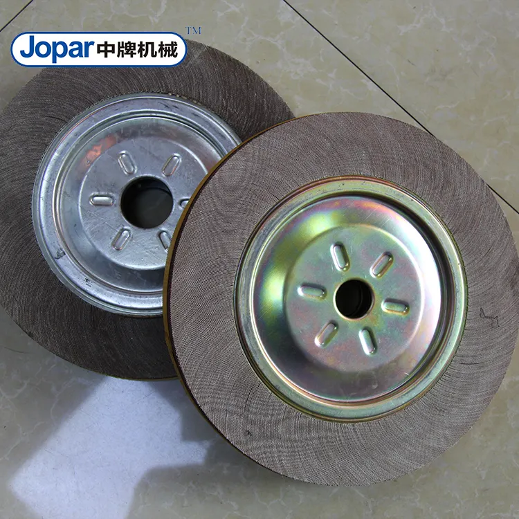 Flap de moagem abrasivas de madeira, rodas abrasivas para moinho de tubo de aço inoxidável/máquina de polimento