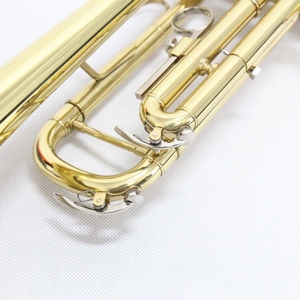 <span class=keywords><strong>Trompette</strong></span> professionnelle OEM <span class=keywords><strong>Tromba</strong></span>, <span class=keywords><strong>trompette</strong></span> en laque dorée, instrument de musique professionnel en laiton laqué or, Bb plat - Product Image 4