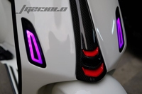 Accessoires de moto, phare LED, feu arrière LED, clignotant réglable pour Vespa SPRINT PRIMAVERA 150 19-23