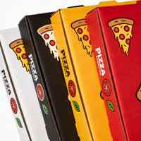 Boîtes en carton ondulé personnalisées pas chères, design de logo personnalisé, emballage alimentaire pour pizza, boîte à pizza en carton ondulé