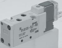 Vanne solénoïde pneumatique SY5120-5YO-C8F-Q, 5 canaux, solénoïde, interface RC, débit maximal 648L/min, série SY5000 24V DC