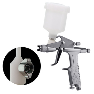 Pistola de Pulverización Neumática <span class=keywords><strong>Auarita</strong></span> F-3 con Boquilla de 1.0 mm y Vaso de 125 cc para Pintura de Acabado Automotriz y DIY - Product Image 4