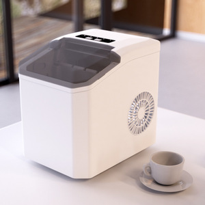 Machine à glaçons portable mini 1,3 L en plastique, écologique, pour comptoir, idéale pour les entreprises ou la maison – Offre Spéciale - Product Image 6