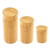Urna de Bambú Biodegradable Personalizada, Ataúd de Madera Pequeño para Cenizas de Mascotas, Ataúd y Urna Ecológicos para Mascotas