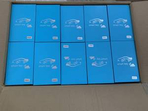 หน้าจอสัมผัส LCD IPS สีดำกุญแจรถอัจฉริยะอัพเกรดรีโมทคอนโทรล pke แบบสากลสำหรับรถยนต์ทุกคันโรงงานขายส่งใหม่ - Product Image 5