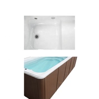 Nouvelle génération de baignoires spa froides avec jets de massage, baignoire à glace avec refroidisseur pour la famille