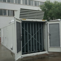 Groupe électrogène diesel silencieux conteneurisé 1200 kVA avec démarrage à distance et panneau de commande automatique – Prix usine