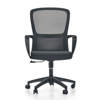 Chaises de bureau de conférence en maille au design moderne de haute qualité avec accoudoirs pour les tâches de jeu en gros