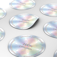 Autocollant de sécurité transparent à impression laser anti-contrefaçon, traceable, microtexte, inviolable, pour l'électronique