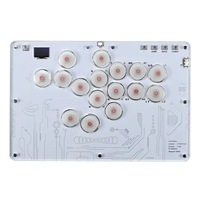Switch // PC Raspberry Pi 16-Key Arcade Fighting Keyboard Hitbox Controller