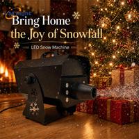 Machine à Neige Artificielle Électrique Étanche 1500W LM Factory pour Mariages, Fêtes, DJ et Effets Scéniques – Vente en Gros