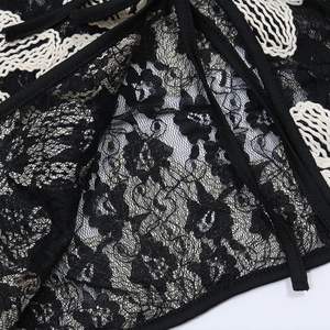 Conjunto de 2 Piezas Personalizado para Mujer 2026, Top sin Mangas de Encaje y Pantalones Rectos Transparentes, Atuendo Transpirable Estampado para una Cita Nocturna - Product Image 4