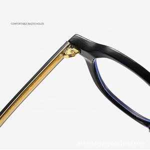 À la mode sans ordonnance TR90 cadre <span class=keywords><strong>lunettes</strong></span> rouge TR matériel confortable insérer <span class=keywords><strong>cordon</strong></span> en acier pour hommes femmes étudiant myopie cadre - Product Image 4