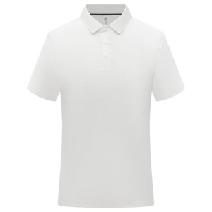 Polo promotionnel en nylon anti-humidité coupe ample été noir blanc bleu marine turquoise gris discret - Product Image 2