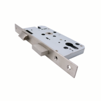 Accessoires de serrure de porte de sécurité LIONSHIELD 5572, corps de serrure anti-panique durable, clé 24*235mm, finition SSS, acier inoxydable, serrure de porte en bois