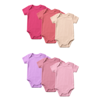 Baju Bayi 100% Katun, Bodysuit Bayi Pendek, Warna Solid, Romper Bayi Baru Lahir, Perlengkapan Bayi, Jumpsuit Musim Panas