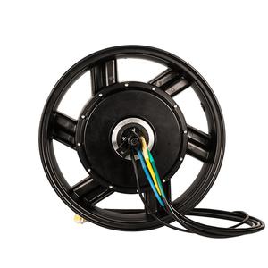 Motor de buje BLDC de alto rendimiento de 3000W para motocicleta, para llanta ancha sin cubierta de 17 pulgadas-5.5 - Product Image 1