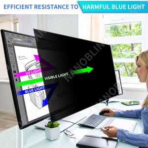 Filtre d'écran de confidentialité magnétique pour ordinateur de 27 pouces Bouclier anti-éblouissement amovible pour 16 et 9 moniteurs à écran large sans cadre - Product Image 3