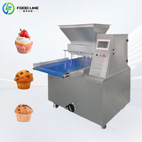 Machine de remplissage multi-têtes pour gâteaux, muffins et cupcakes, machine de garnissage améliorée pour gâteaux