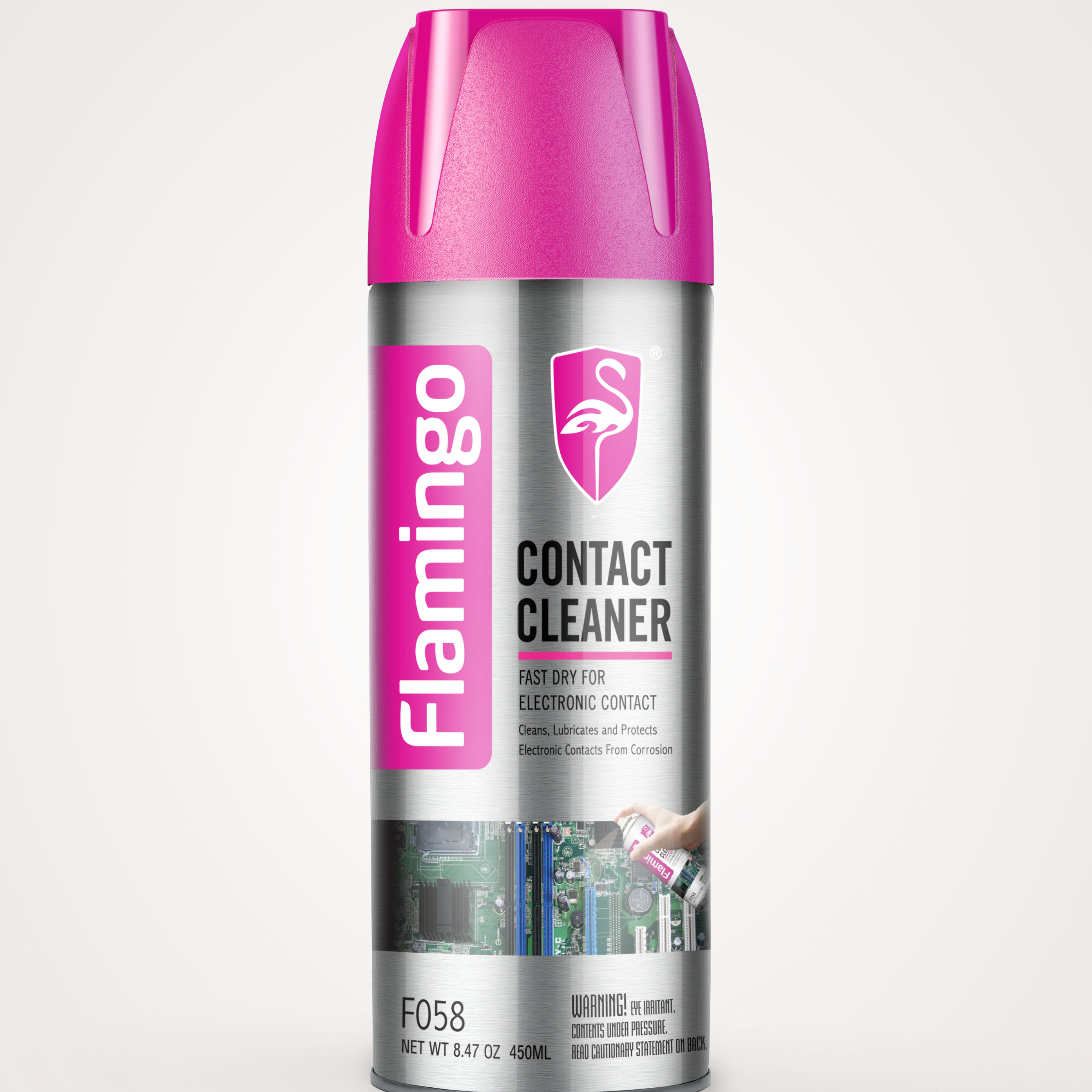 Аксессуары для авто Фламинго полный ассортимент средств по уходу за автомобилем F058 контактный очиститель