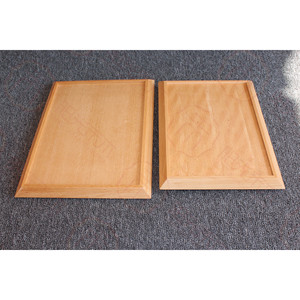ถาดเสิร์ฟไม้ทรงสี่เหลี่ยม ทำจากไม้บีช สำหรับชา กาแฟ ใช้ในโรงแรม ดีไซน์เรียบหรู สีพื้น - Product Image 3