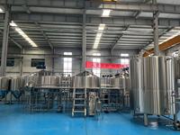 Système commercial complet de brassage de bière Cassman 10bbl en acier inoxydable avec pompe, réservoir sous pression, moteur et chauffage électrique
