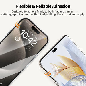 ฟิล์มกันรอยไฮโดรเจลแบบด้าน EPU สำหรับ iPhone ป้องกันเต็มจอ นุ่ม ยืดหยุ่น ซ่อมแซมตัวเองได้ ป้องกันรอยขีดข่วน ป้องกันรอยนิ้วมือ - Product Image 4