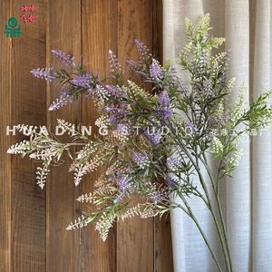 Ramo de Lavanda Artificial de 30cm-100cm, Colores Mezclados, Decoración para Bodas y Hogar - Product Image 1