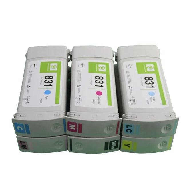 7 Pcs/set for HP 831 775 ML Latex 110 115 310 315 330 335 Ink Cartridges for 831 Printer