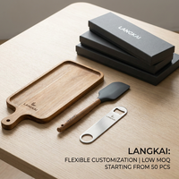 Ustensiles de cuisine en silicone de qualité alimentaire, ensemble de 12 pièces avec manches en bois de hêtre et seau de rangement pour la cuisine à domicile
