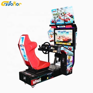 Simulador de Conducción de Video HD, Máquinas de Carreras de <span class=keywords><strong>Arcade</strong></span>, Equipos de Entretenimiento de Conducción, Juego de Carreras Interior, Juego de Carreras que Funciona con Monedas - Product Image 4