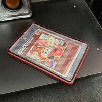 Porte-cartes magnétique en aluminium de qualité supérieure à une touche |   Coque de protection multicolore pour l'affichage et la collection de cartes à collectionner