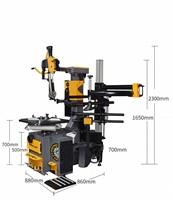Tricar 2026 Machine à changer les pneus entièrement automatique de haute qualité, livraison rapide directe d'usine, fonctionnalités personnalisables, CE