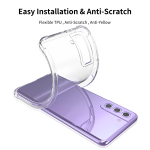 Funda de TPU suave transparente a prueba de golpes para <span class=keywords><strong>Samsung</strong></span> Galaxy <span class=keywords><strong>S22</strong></span> S23 <span class=keywords><strong>Ultra</strong></span> <span class=keywords><strong>5G</strong></span>, 1,5mm - Product Image 6