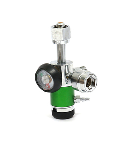 Regulador de <span class=keywords><strong>gas</strong></span> de oxígeno médico estilo CGA540 de latón con caudalímetro - Product Image 6