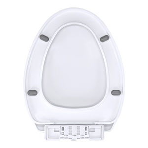 Siège de <span class=keywords><strong>toilette</strong></span> en plastique de haute qualité en forme de V à fermeture lente XJ-722, accessoire de salle de bain, couvercle de <span class=keywords><strong>toilette</strong></span> - Product Image 2